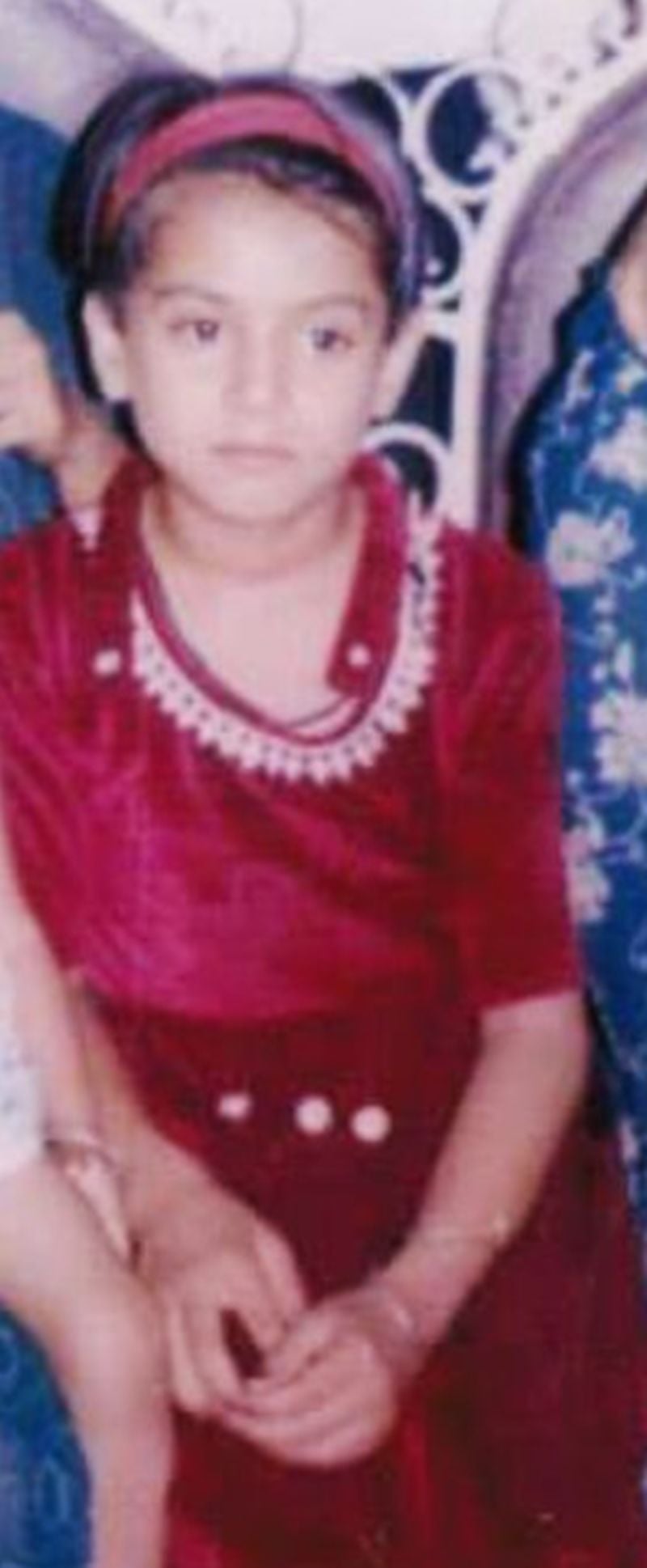 Sakshi Pant as a child