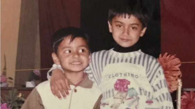 Sakshi Pant with her brother Rishabh Pant