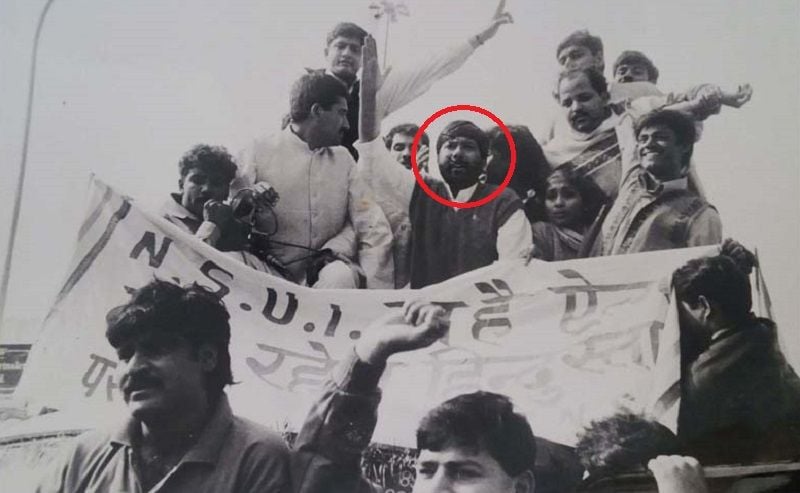 Saleem Ahmed as the NSUI president