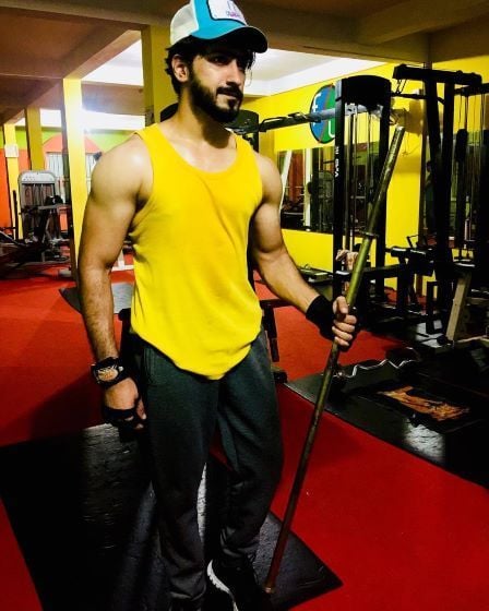 Salmanul Faris at the gym