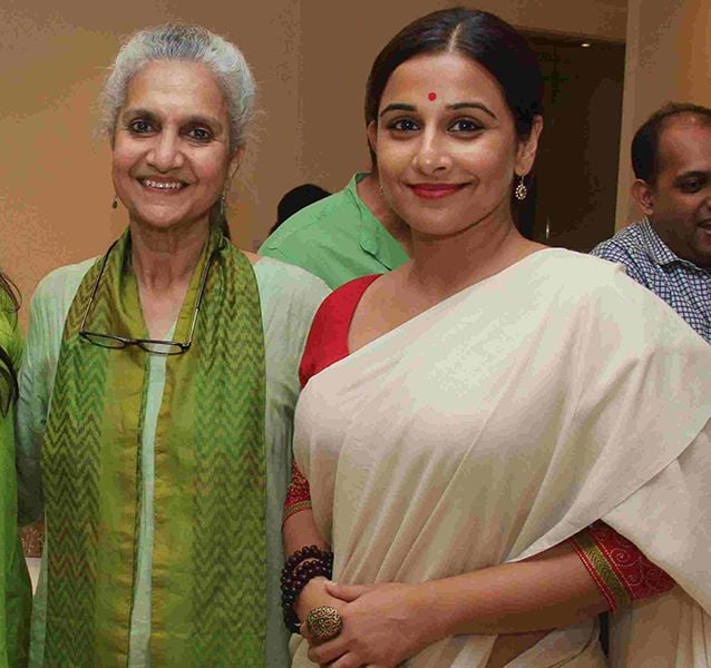 Salome Roy Kapur with Vidya Balan