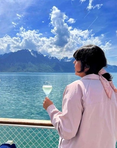 Saloni Kukreja during her vacation