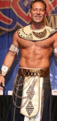 Salvador Zerboni in a theatre play