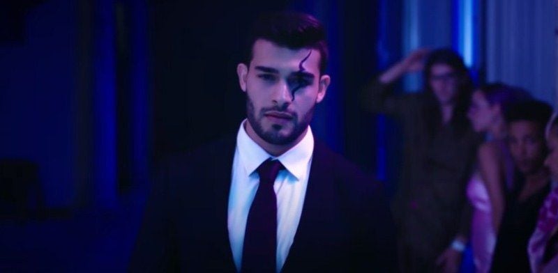 Sam Asghari in a scene from Britney Spear