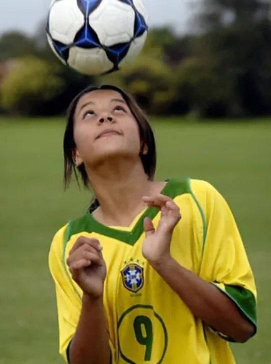 Sam Kerr when she was discovered by the Perth Glory striker Bobby Despotovski