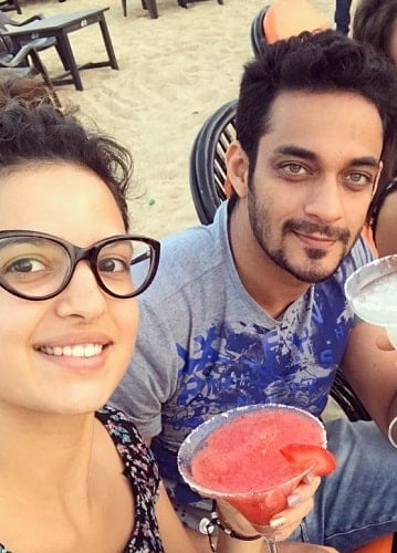 Sam Merchant with Nataša Stanković