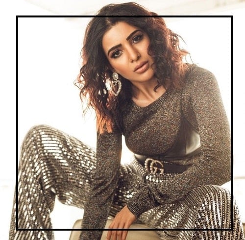 Samantha Ruth Prabhu during a photoshoot