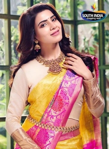 Samantha Ruth Prabhu in a print ad