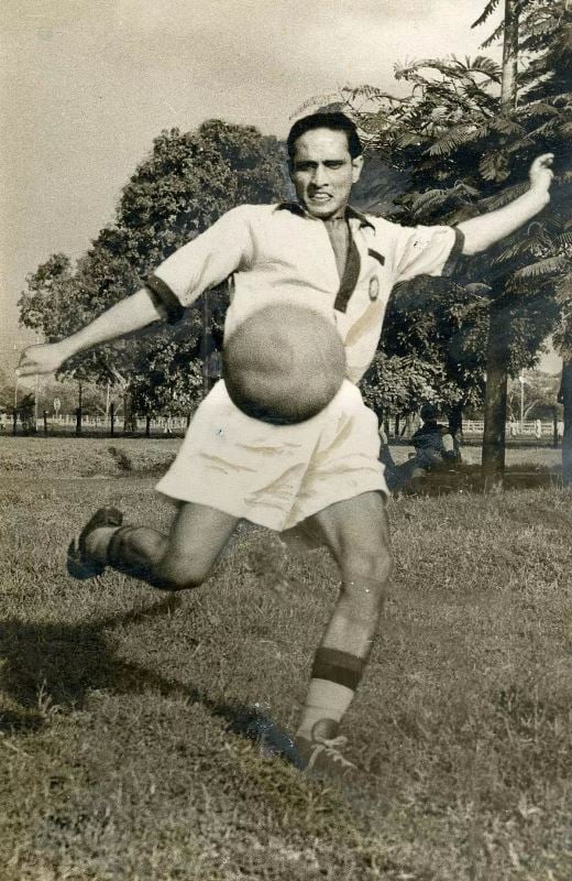 Samar Banerjee in the 1950s