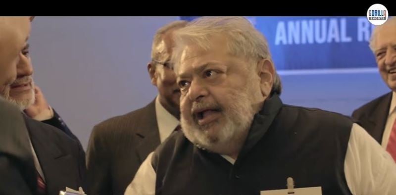 Sameer Khakhar ina still from the 2018 short film 