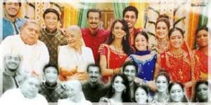 Sameer Khakhar with the cast of Imagine TV