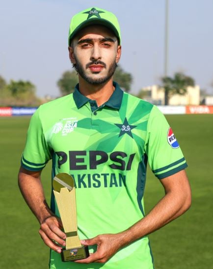 Sameer Minhas during a match