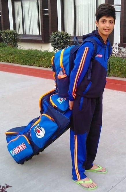 Sameer Rizvi when he used to play for Uttar Pradesh Under-14
