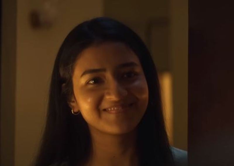 Samta Sudiksha in a still from the Bollywood film All India Rank (2024)