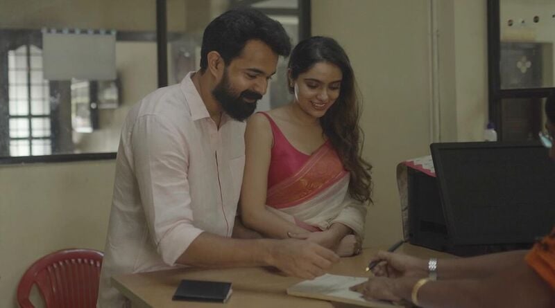 Sana Althaf and Hakim in civil court for their marriage