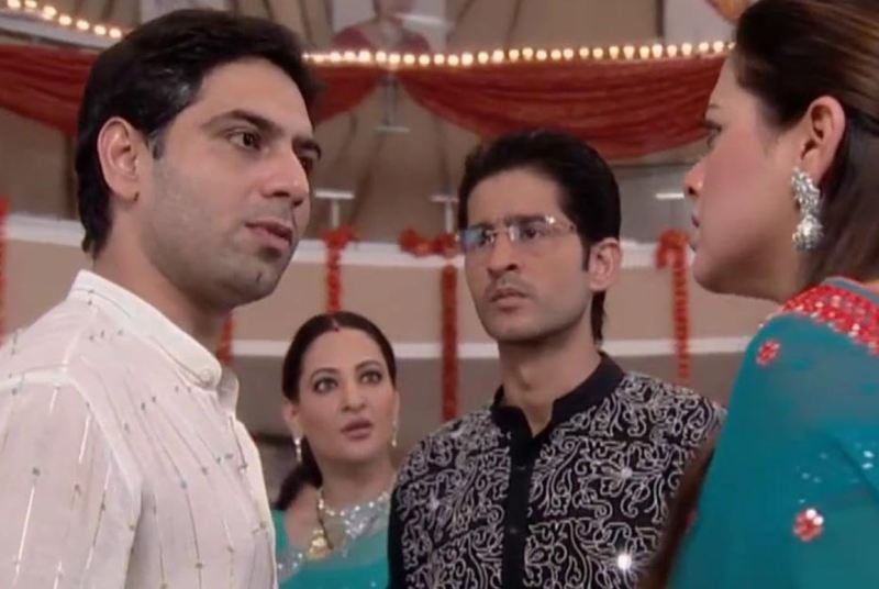 Sandeep Baswana as Sahil Virani in a still from the TV show Kyunki Saas Bhi Kabhi Bahu Thi (2000)