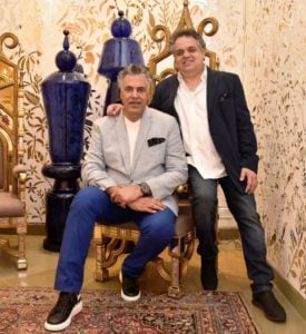 Sandeep Khosla with Abu Jani