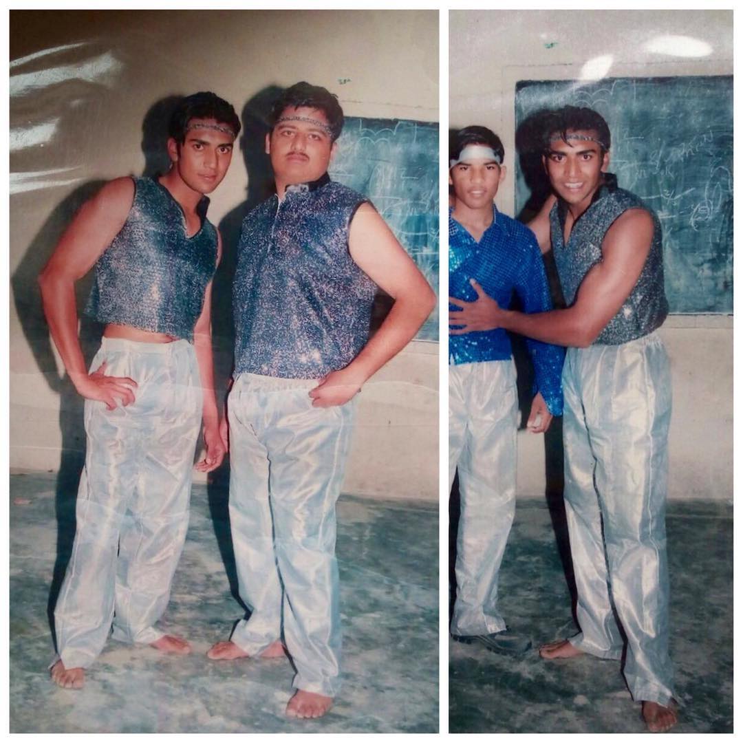 Sandeep Nahar in a school dance competition