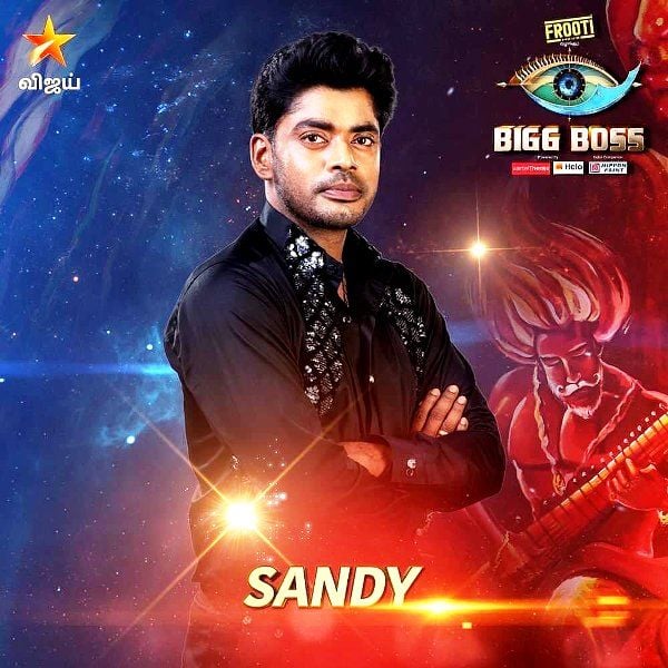 Sandy Announced As A Participant In Bigg Boss Tamil Season 3
