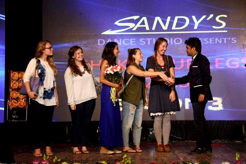 Sandy Conducting A Dance Workshop In His Dance Studio