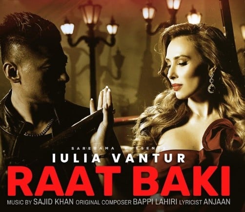 Sangay Tsheltrim in a still from the music video of the song Raat Baki (2023)