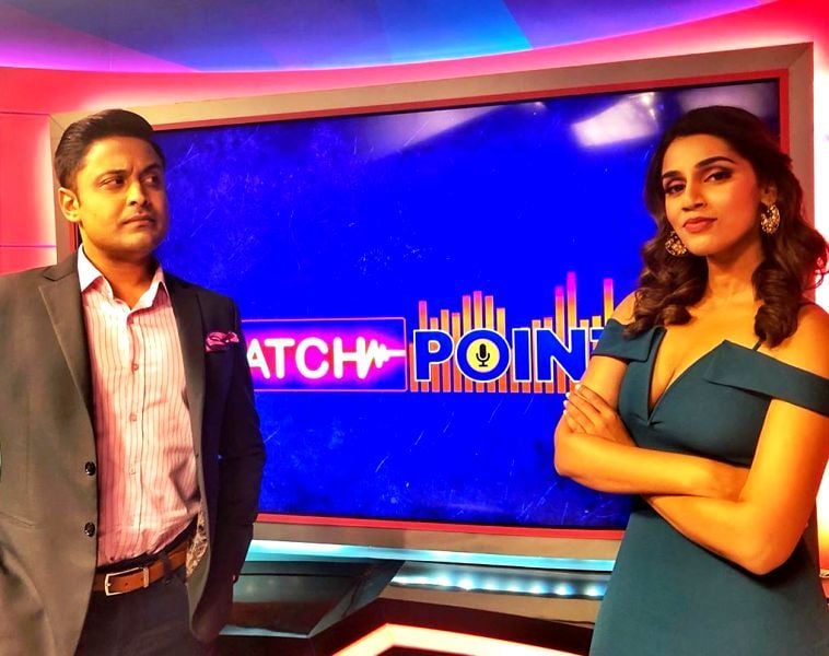 Sanjana Ganesan Hosting The Match Point