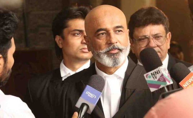 Sanjay Nath in a still from the television series Raisinghani vs Raisinghani