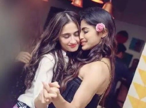 Sanjeeda Sheikh and Mouni Roy