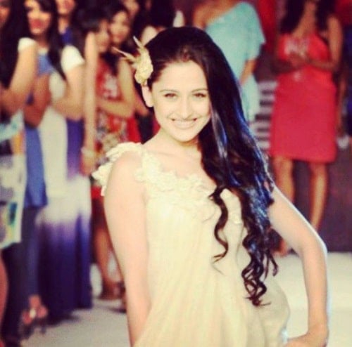Sanjeeda Sheikh in a fashion show