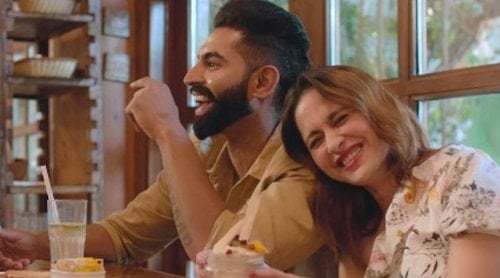 Sanjeeda Sheikh in a still from the film Main Te Bapu