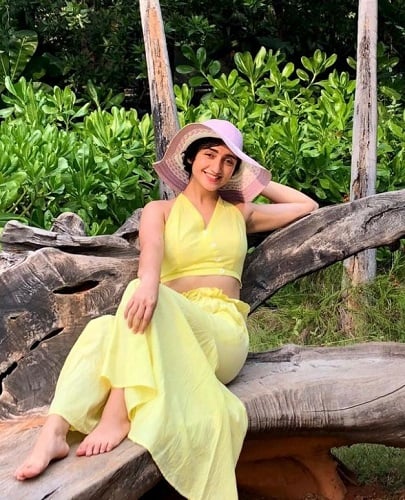 Sanjeeta Bhattacharya during her vacation