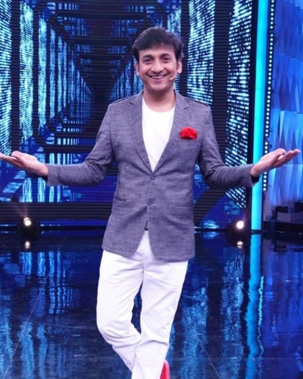 Sankarshan Karhade in a still from the dance reality show Maharashtra
