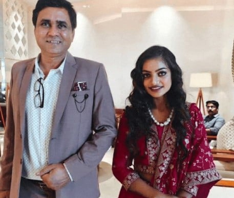 Sanoj Mishra with Monalisa Bhosle