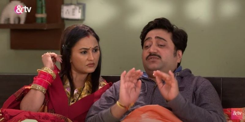 Sapna Sikarwar in a still from the 2021 TV show 