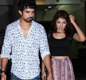 Saqib with his friend Rhea