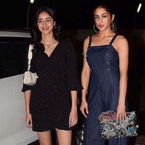 Sara Ali Khan and Ananya Panday