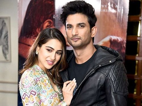 Sara Ali Khan and Sushant Singh Rajput