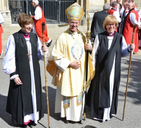 Sarah Mullally at the Bishop of Crediton