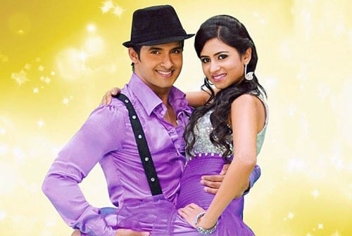 Sargun Mehta and Ravi Dubey in Nach Baliye 5