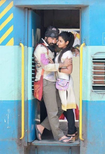 Satna Titus in a scene from the film Pichaikkaran