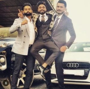 Satpal Malhi with his best friends Goldy Kahlon and Parmish Verma