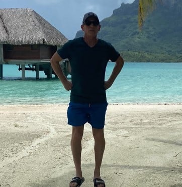 Scott Adams during a trip