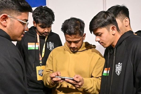 Scout with his TeamXSpark members