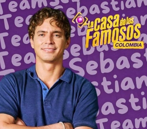 Sebastián Arias in La Casa De Los Famosos Colombia season 2