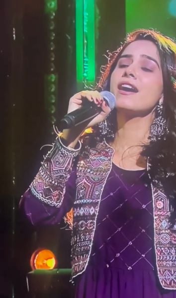 Seepi Jha during her performance in the show named 