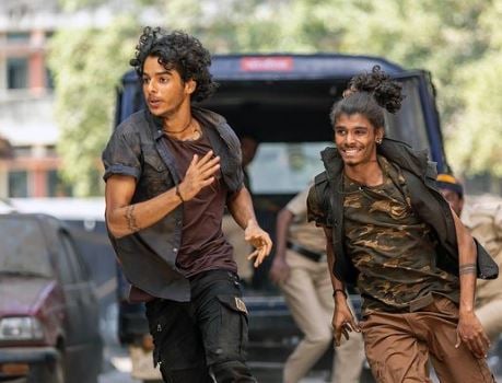 Sense Oneway with Ishaan Khatter during the shoot of film Beyond the Clouds