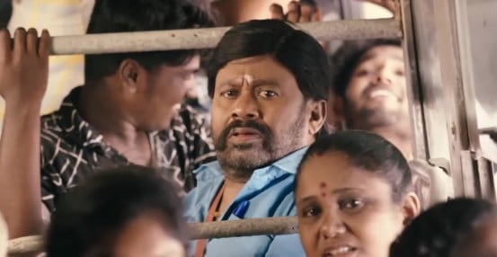 Senthil in a still from the film Dinosaurs