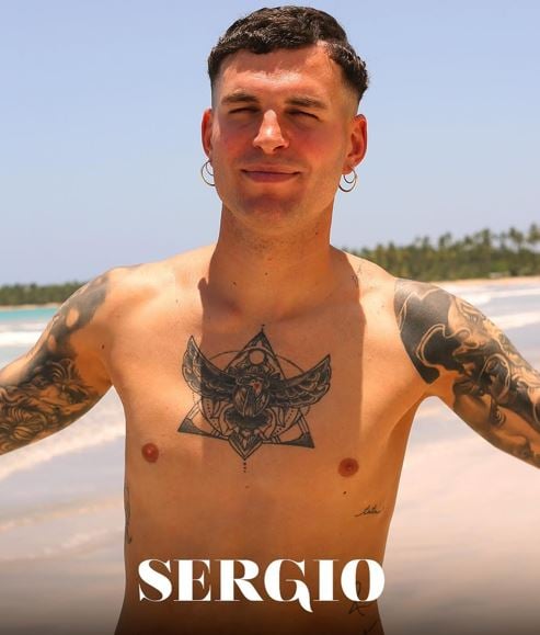 Sergio Aguilera poster for La Isla de Las Tentaciones