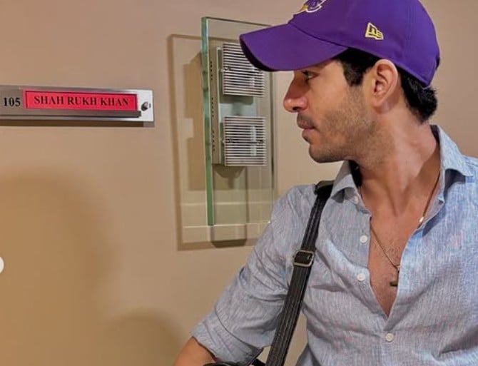 Shaan R Grover at the YRF Studio