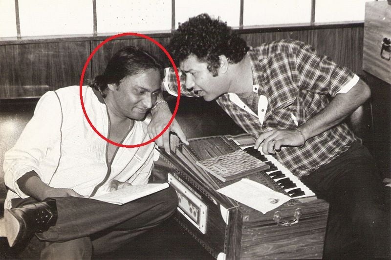 Shabbir Kumar with Anu Malik